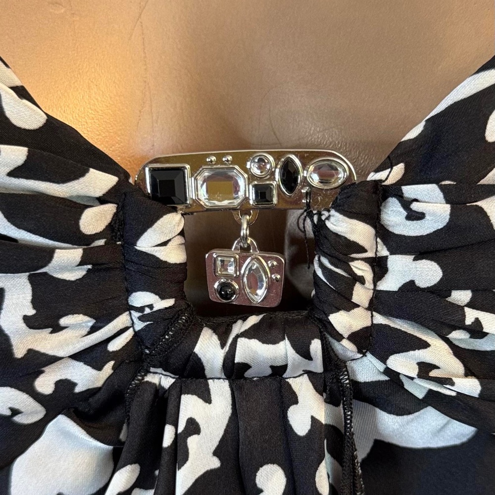 White House Black Market Satiny Spaghetti Strap Blouse - Picture 7 of 10